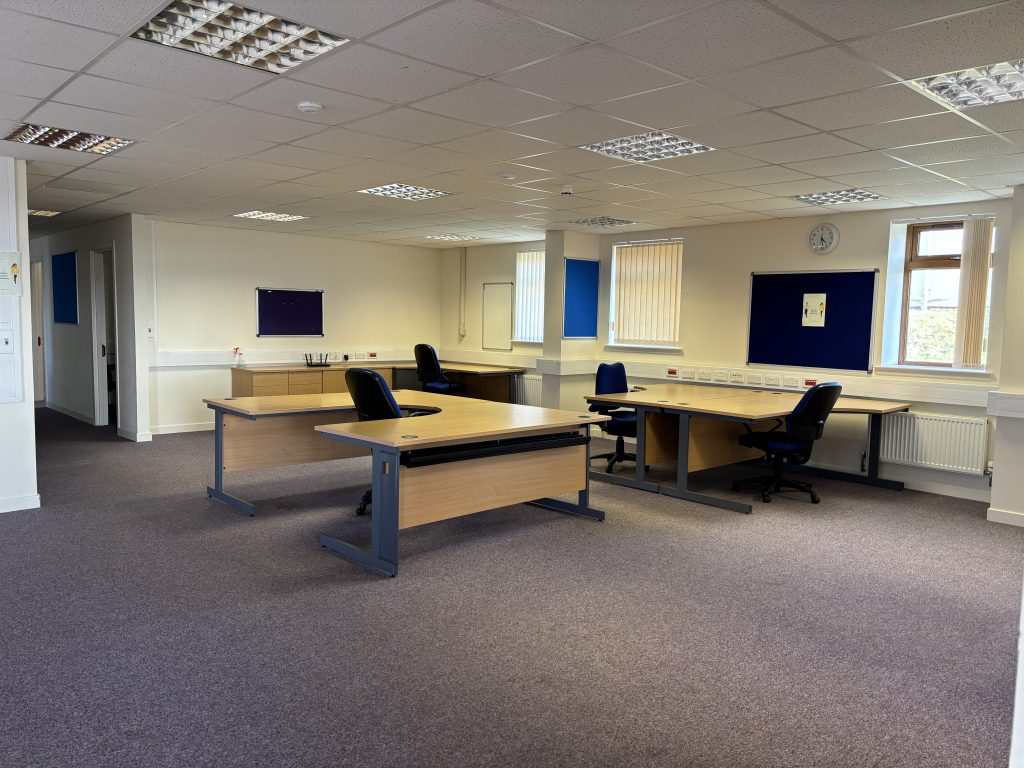 An example of the office space available at Forss Business and Energy Park